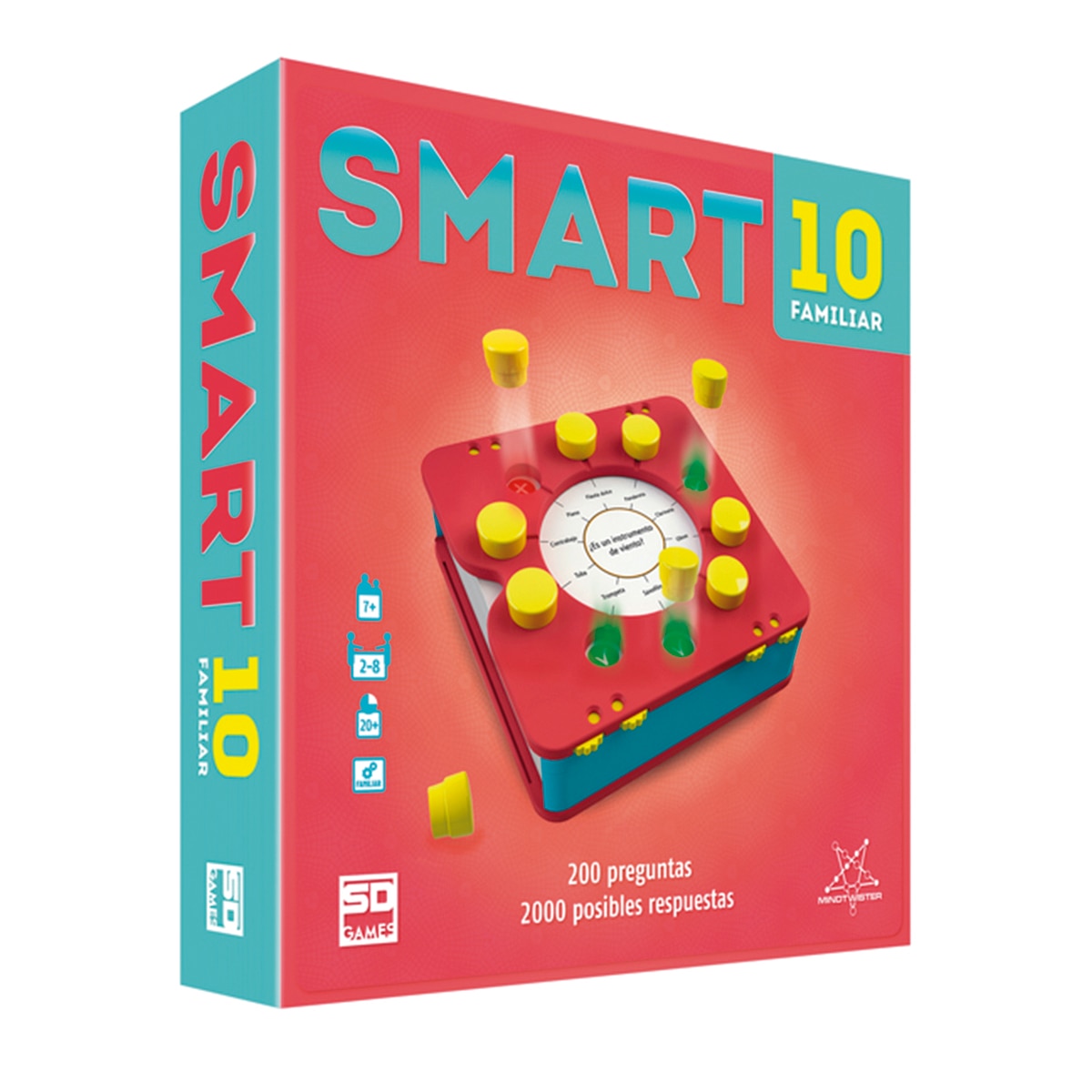 Imagen 0 de Juego de mesa Smart10 Familar SD Games