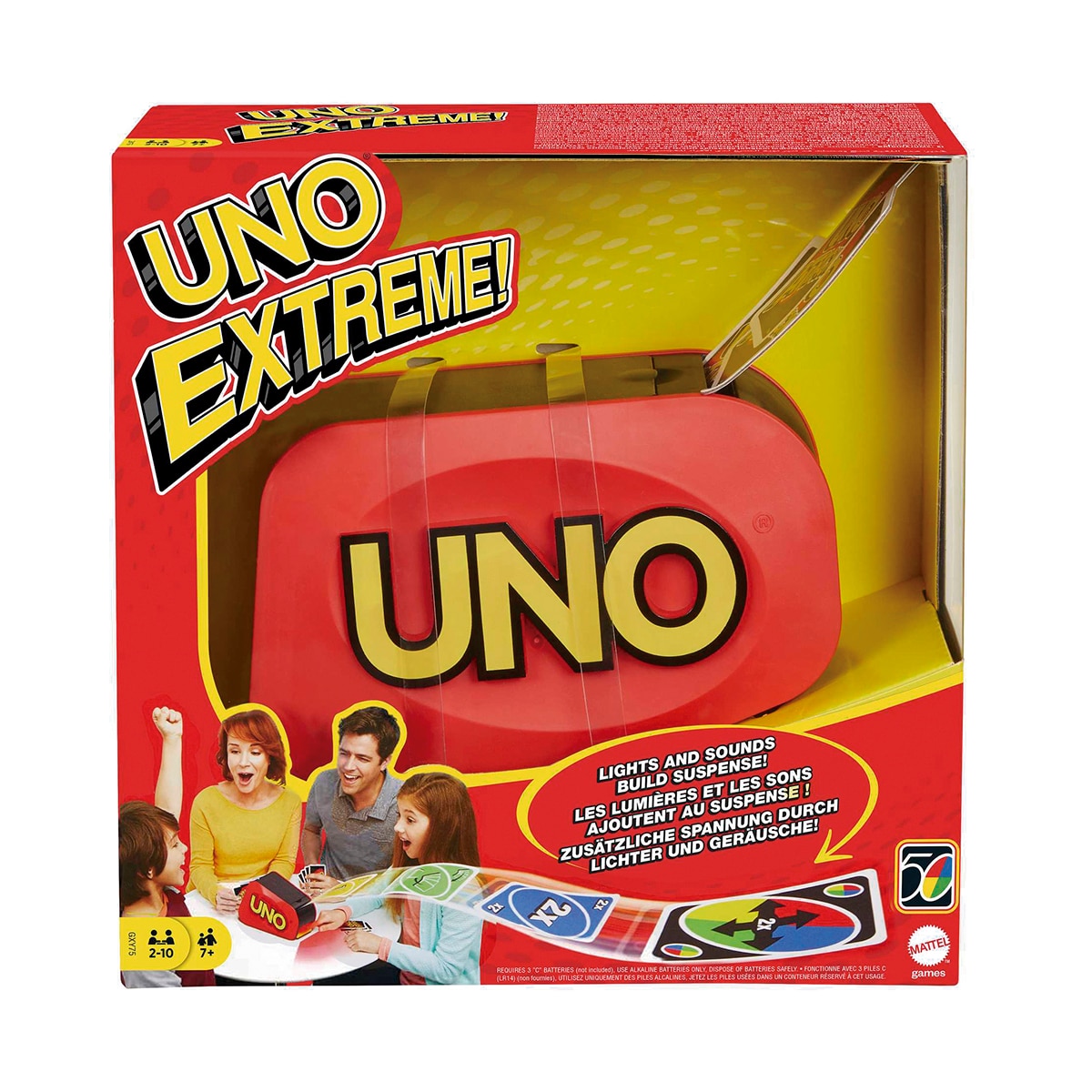 Mattel Games – Juego de cartas UNO Extreme Mattel Games.