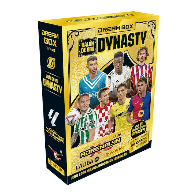 Caja cartas Dream Box Adrenalyn 2025 Panini