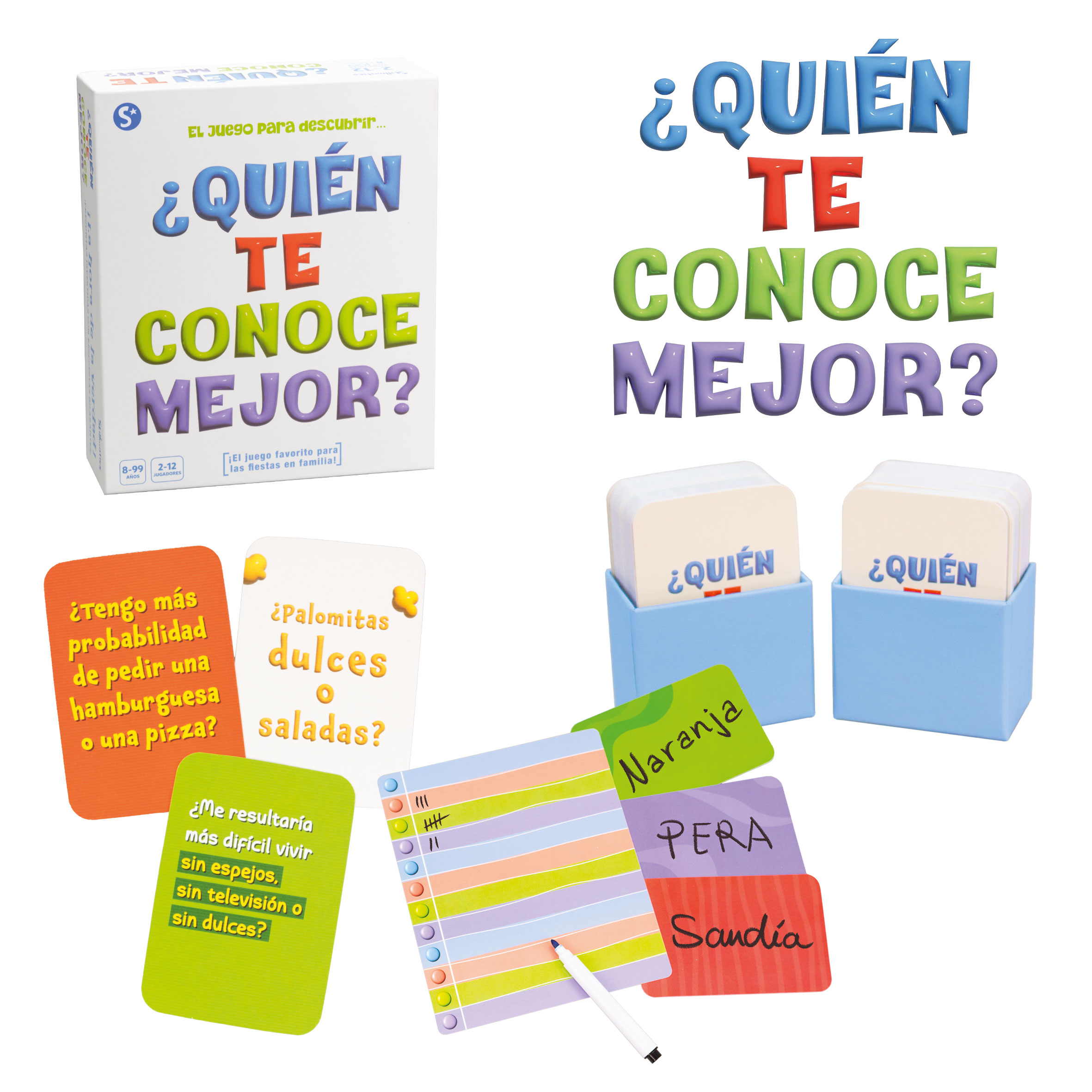 Juego Party Quien te conoce mejor Ludilo 2