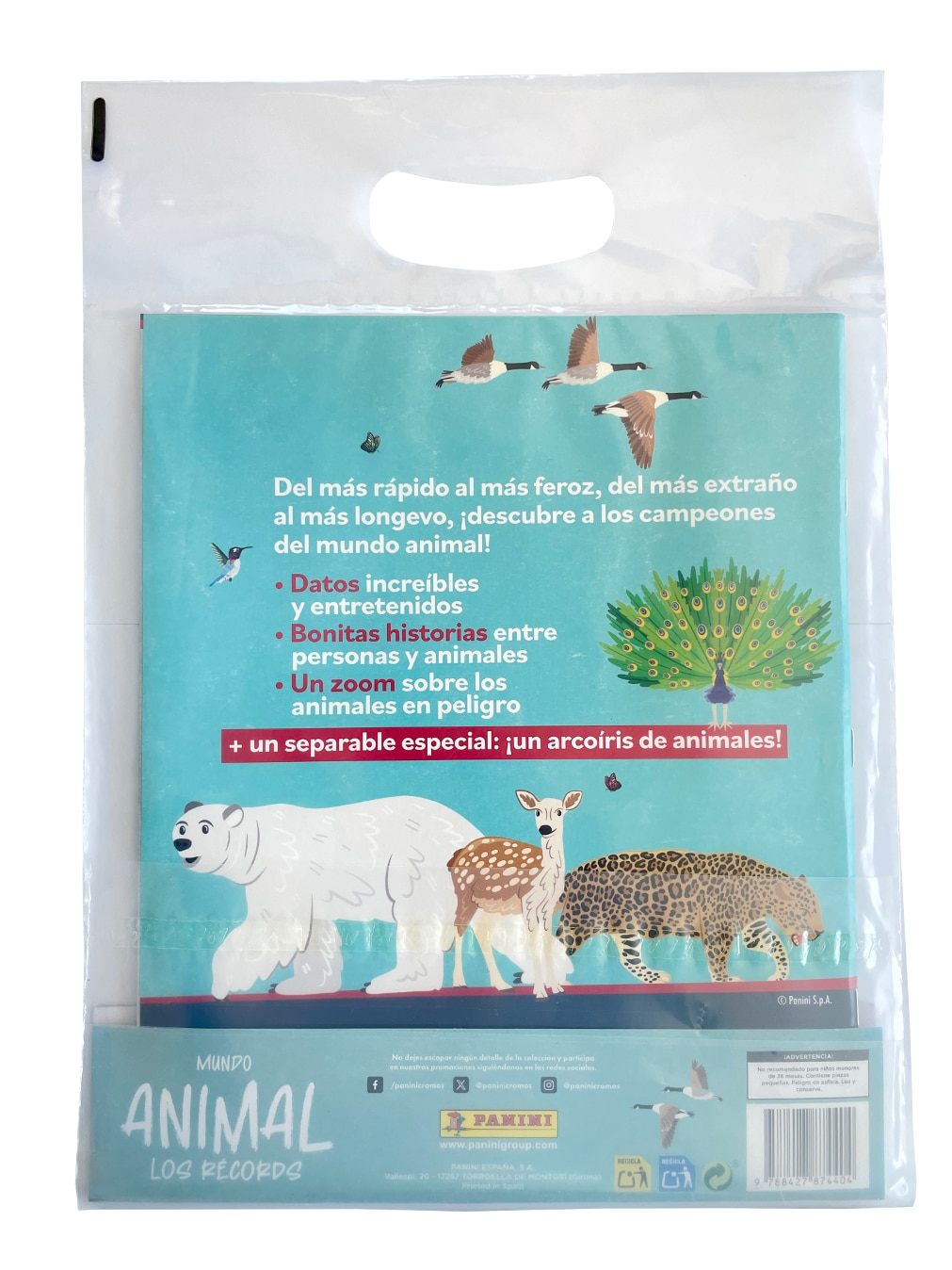 Album + Sobres Animales - Los Récords Panini 2