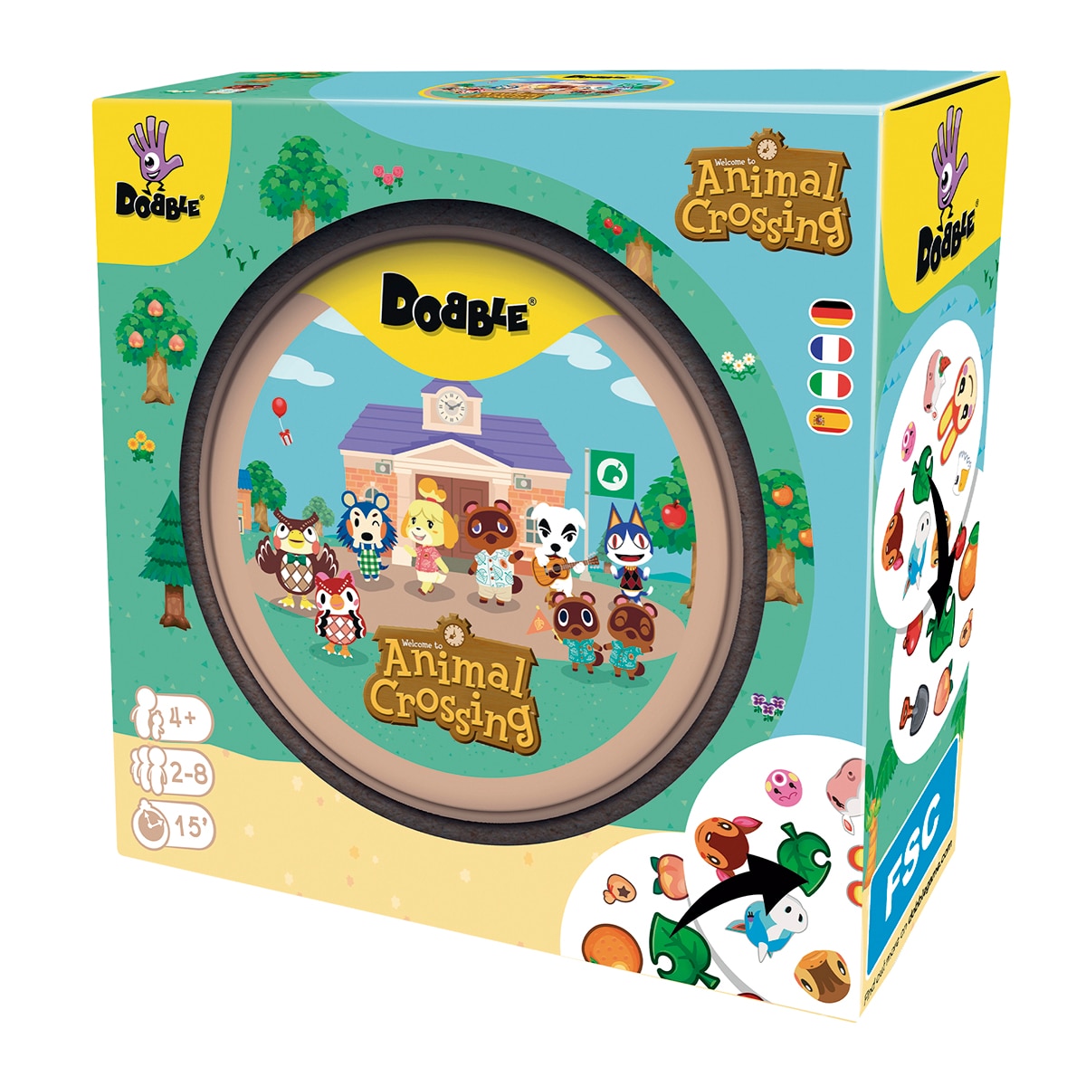 Imagen 0 de Juego de Mesa Dobble Animal Crossing Asmodee