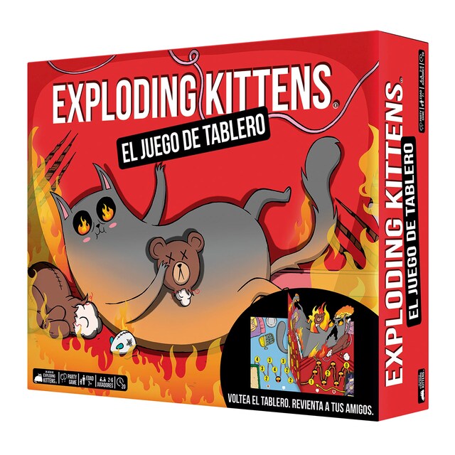 Imagen 0 de Juego de Tablero Exploding Kittens Asmodee