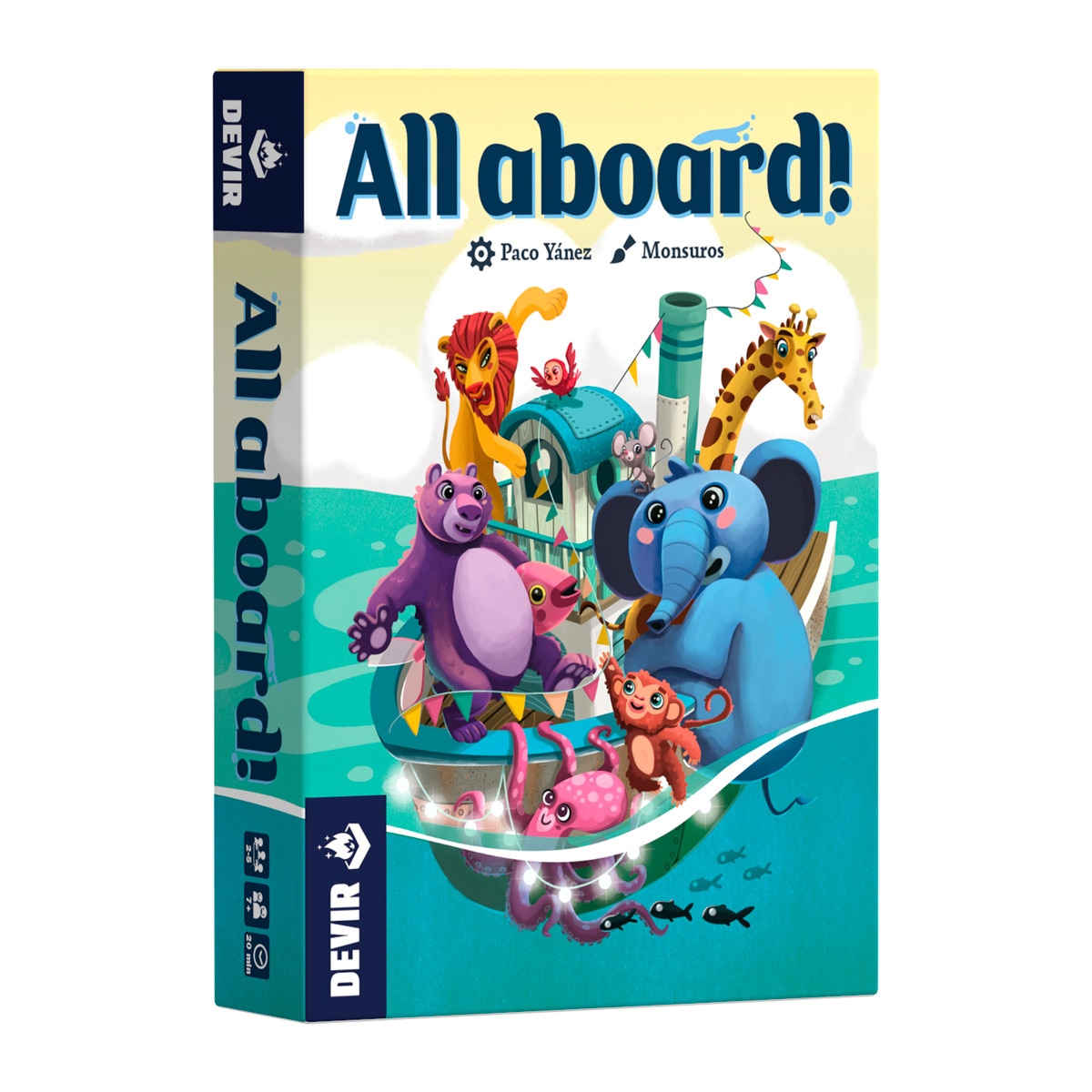 Imagen 0 de Juego de cartas Pocket All aboard Devir
