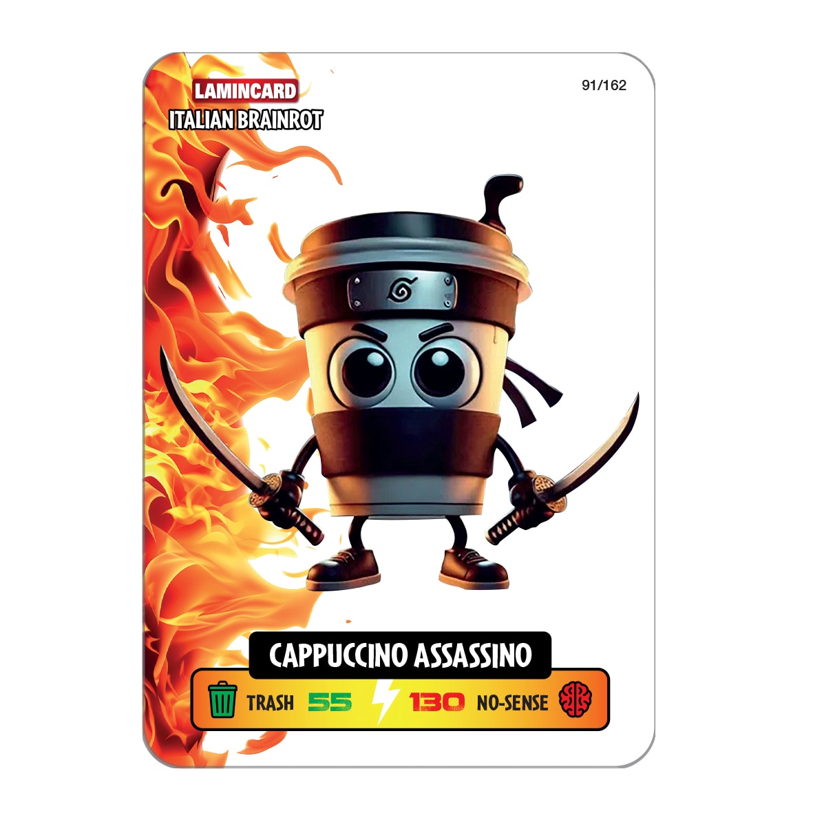 Cartas Premium Italian Brainrot Bizak modelos surtidos 10