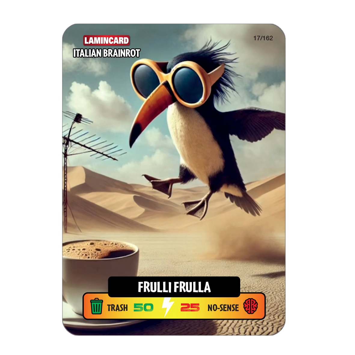 Cartas Premium Italian Brainrot Bizak modelos surtidos 12