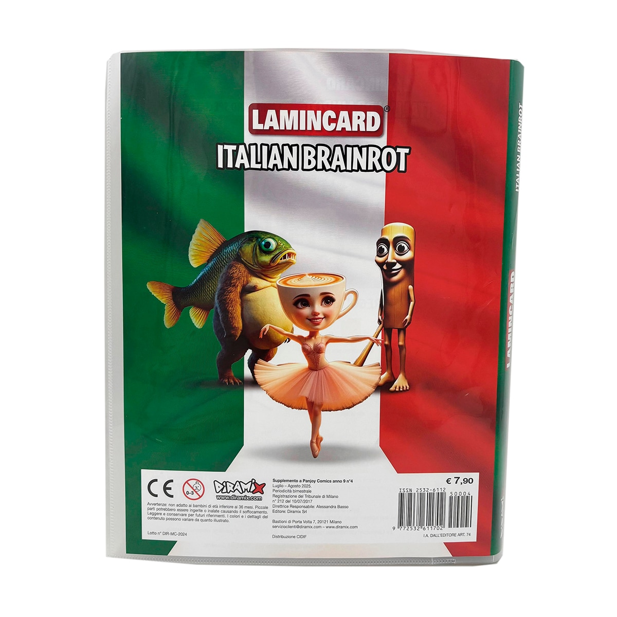 Álbum Premium Cartas Italian Brainrot y Sobre Bizak 3