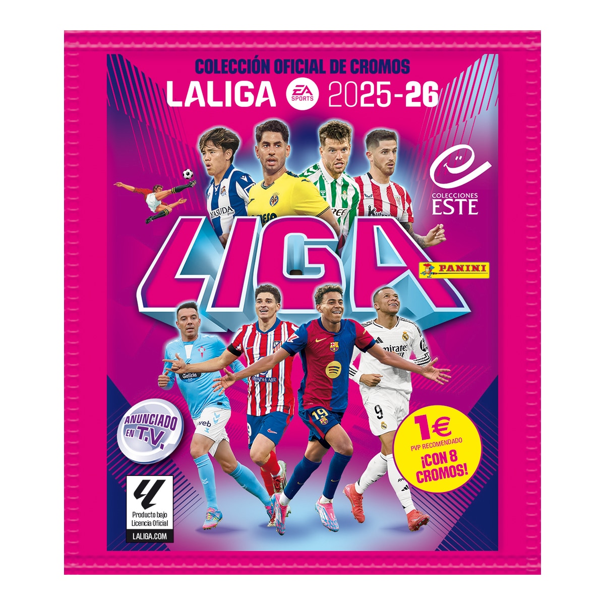 Imagen 0 de Sobre La Liga 2025-2026 Panini modelos surtidos