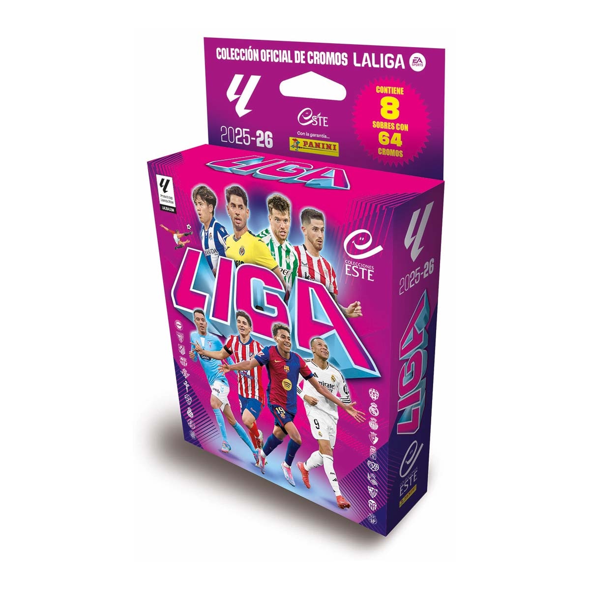 Imagen 0 de Ecoblister de 8 sobres La Liga 2025-2026 Panini modelos surtidos