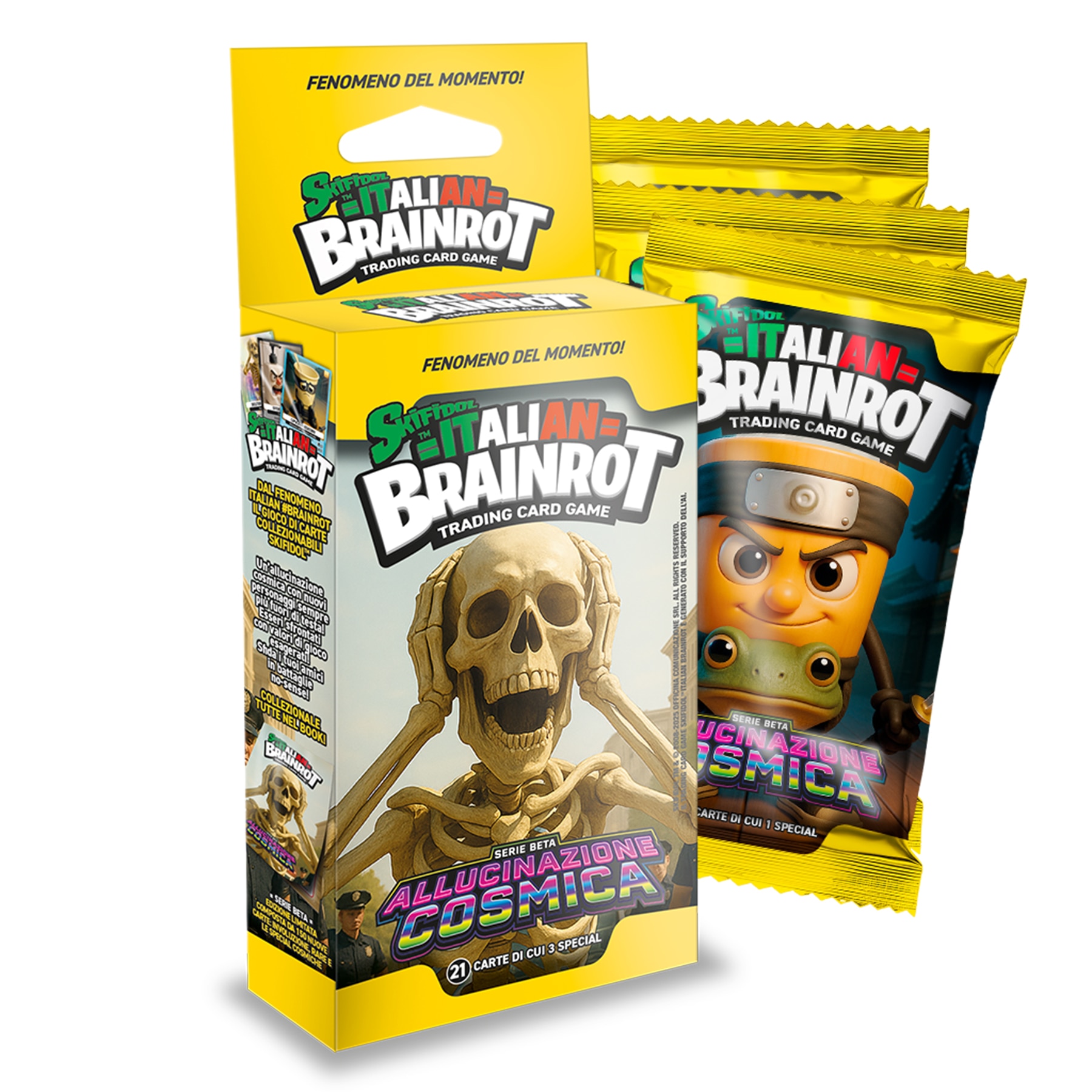 Imagen 0 de Juego de Mesa Italian Brainrot Trading Card Game Sobre Asmodee