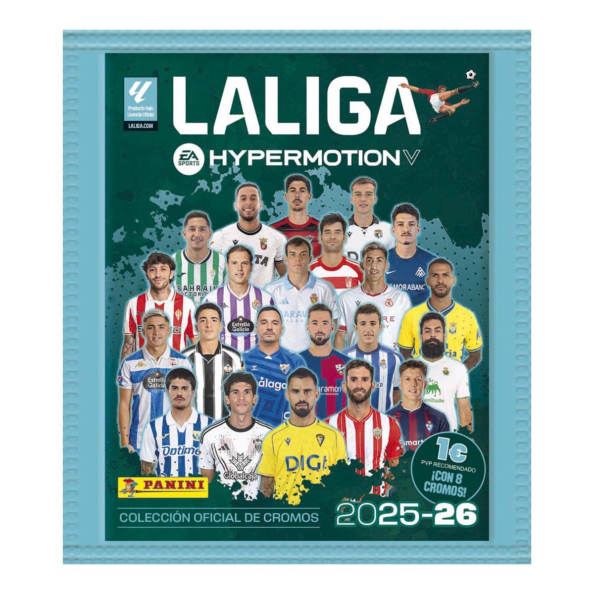 Imagen 0 de Sobres Cromos Liga Hypermotion 2025-26 Panini