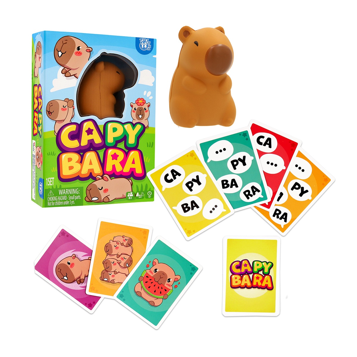 Imagen 0 de Juego de Cartas Capybara Play Fun Imc Toys