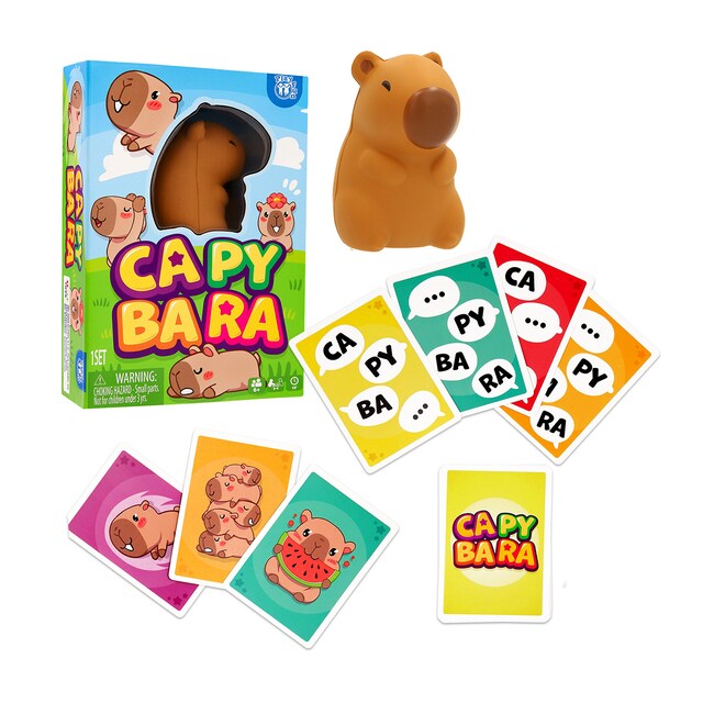 Imagen 0 de Juego de Cartas Capybara Play Fun Imc Toys