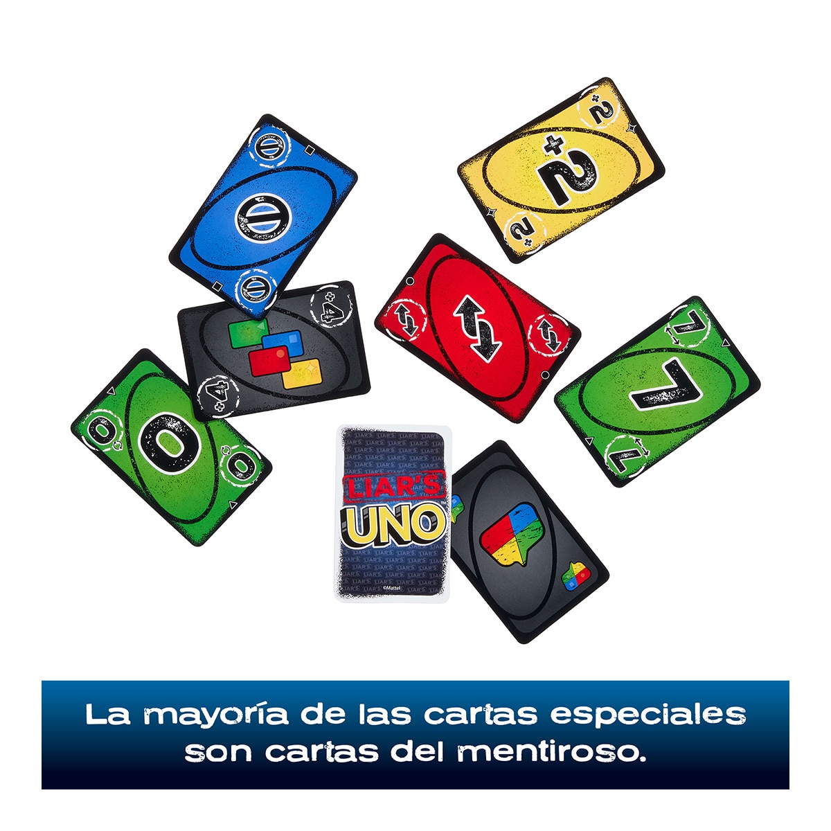 Juego de cartas UNO Liars Mattel 6