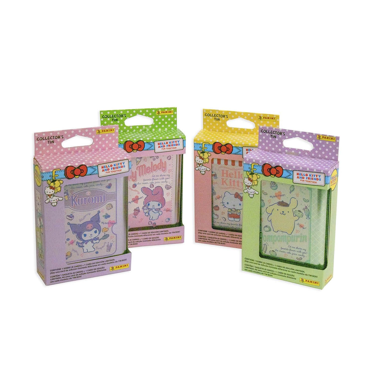 Caja metálica Cartas coleccionables Pocket Tin Hello Kitty 2026 modelos surtidos 1