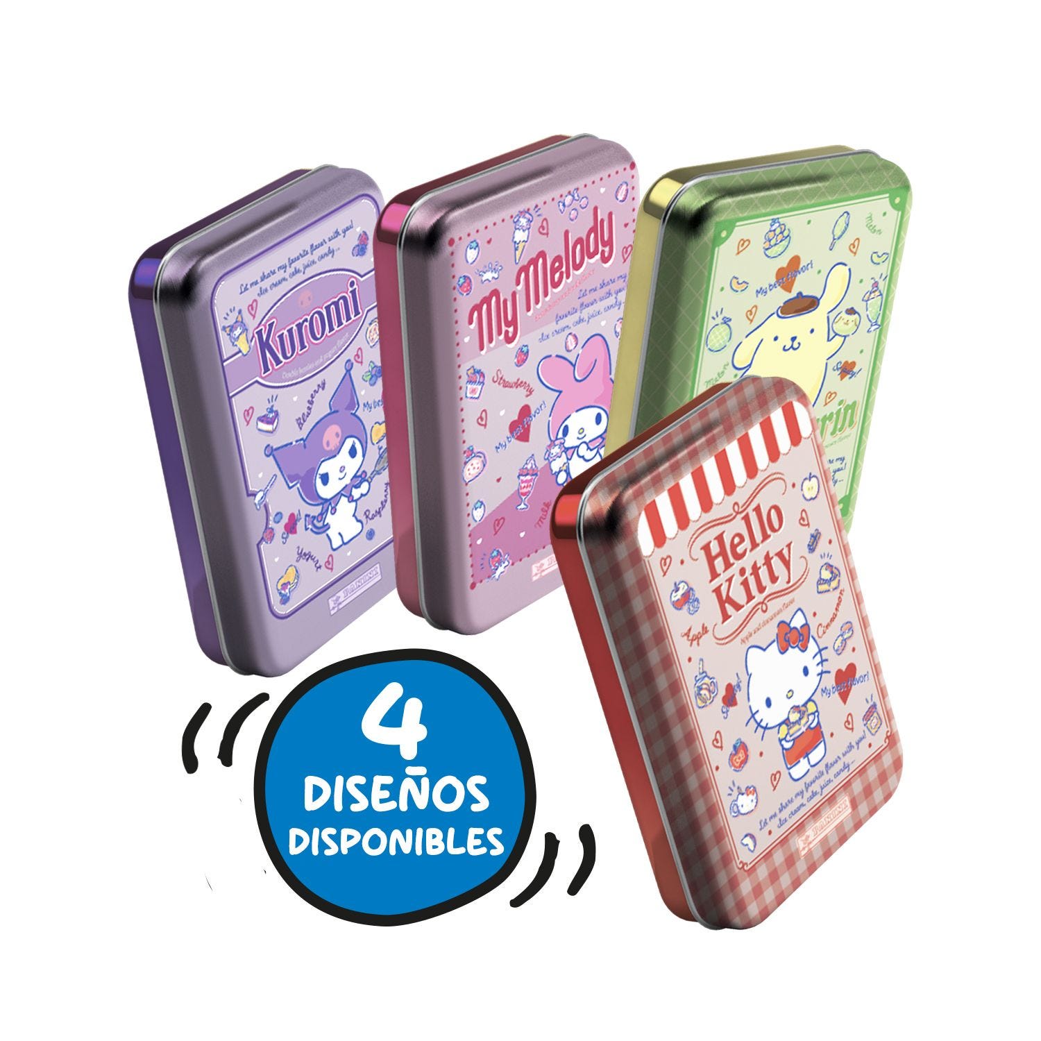 Caja metálica Cartas coleccionables Pocket Tin Hello Kitty 2026 modelos surtidos 2