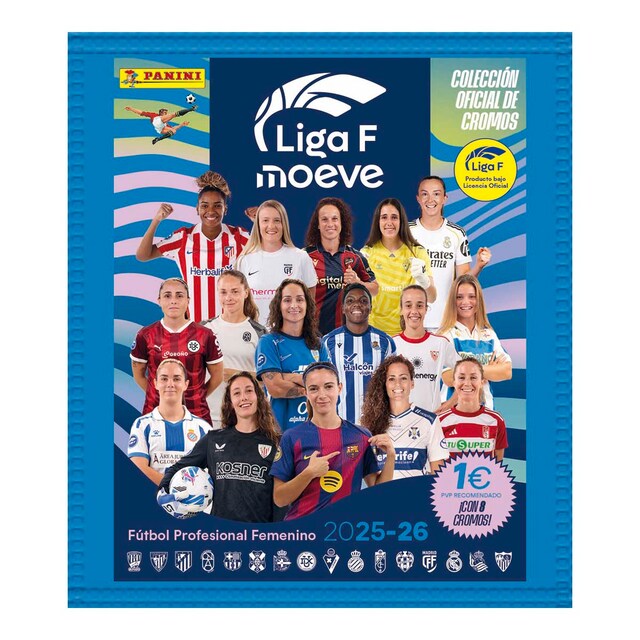 Imagen 0 de SOBRE CROMOS LIGA FEMENINA 2025-26