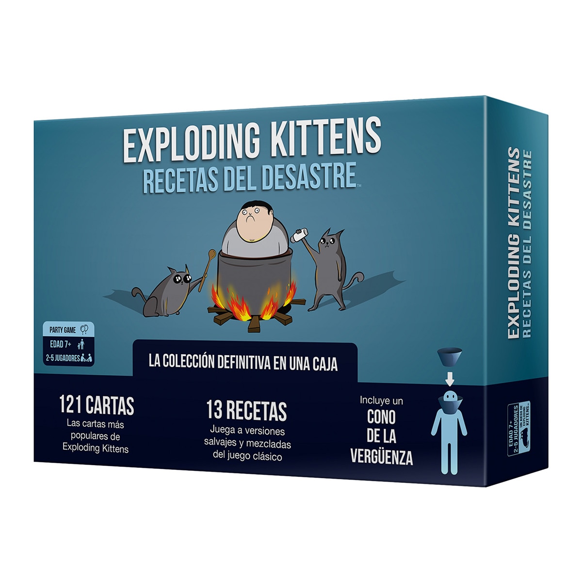 Imagen 0 de Juego de Mesa Exploding Kittens Recetas del Desastre Asmodee