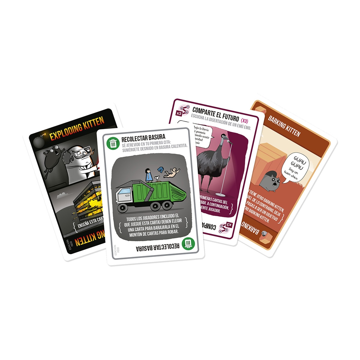 Juego de Mesa Exploding Kittens Recetas del Desastre Asmodee 2
