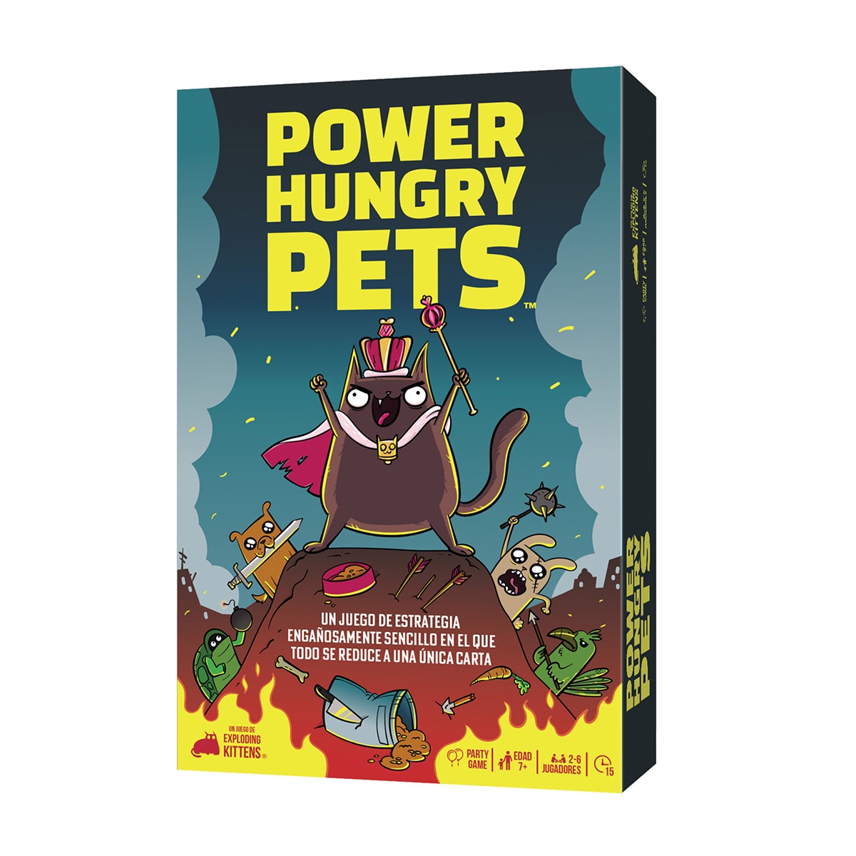 Imagen 0 de Juego de Mesa Power Hungry Pets Asmodee