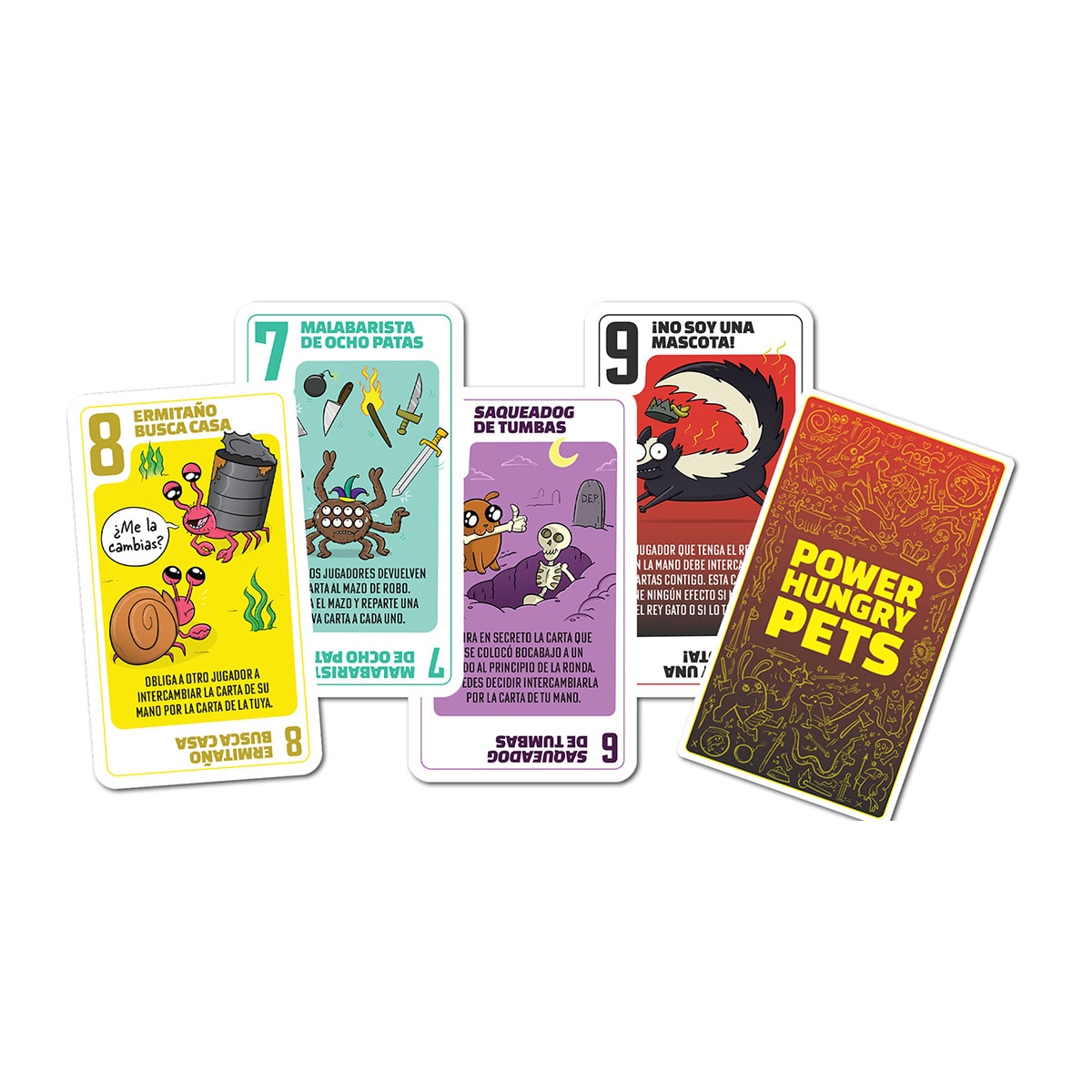 Juego de Mesa Power Hungry Pets Asmodee 3