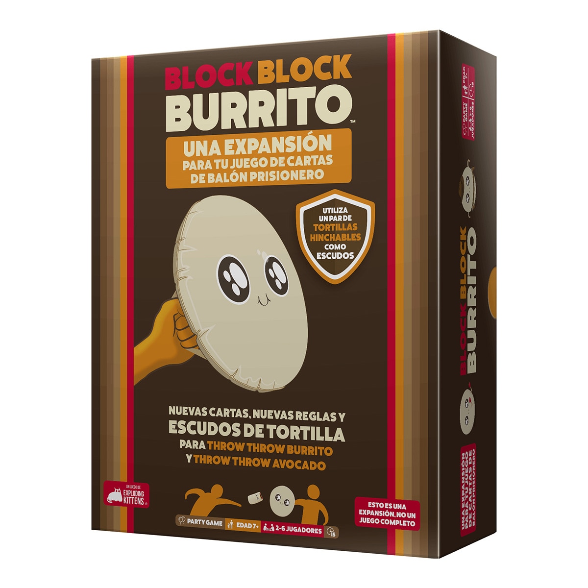 Imagen 0 de Juego de Mesa Block Block Burrito Asmodee