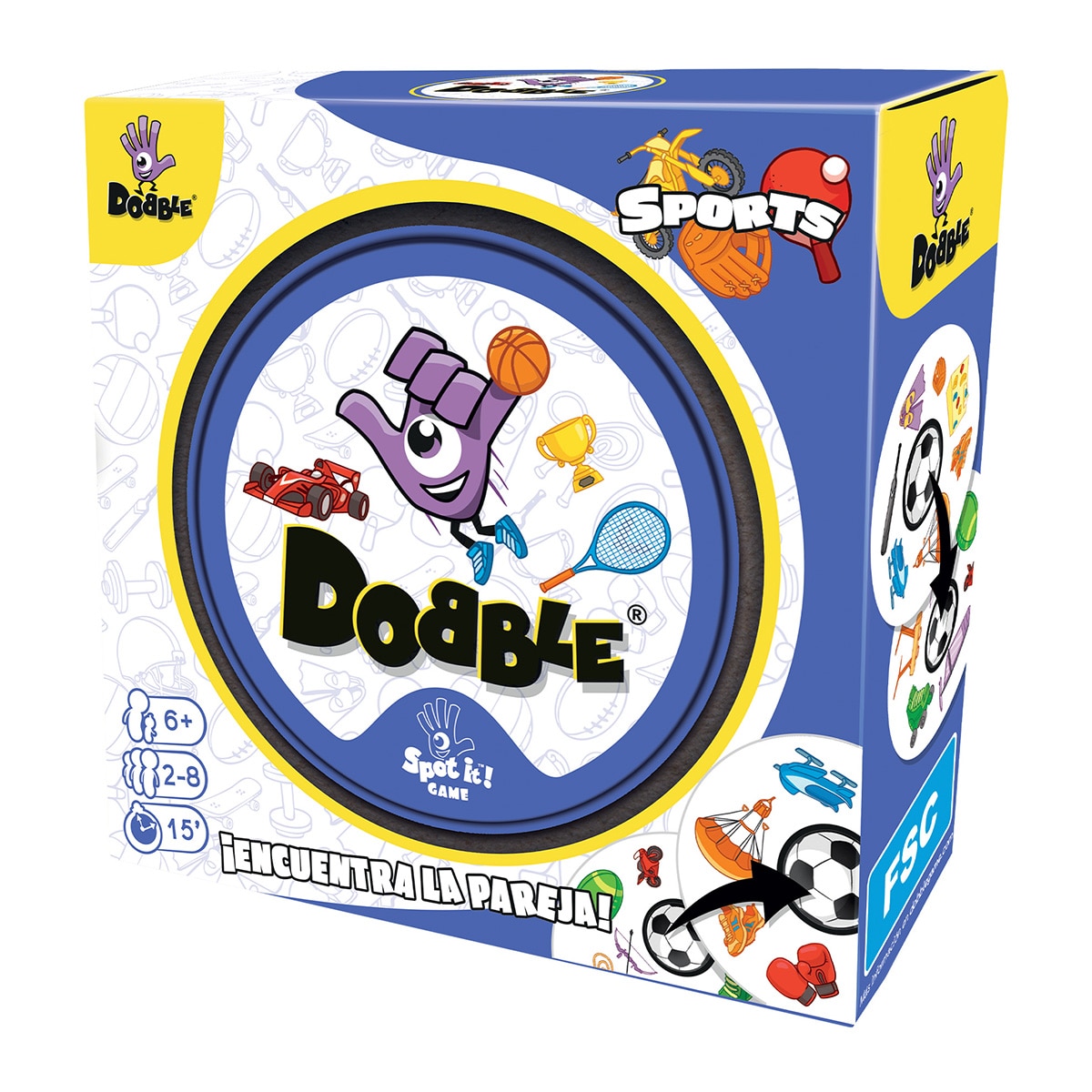 Imagen 0 de Juego de Mesa Dobble Sports Asmodee