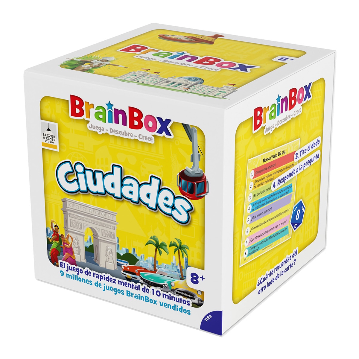 Imagen 0 de Juego de Mesa BrainBox Ciudades Asmodee