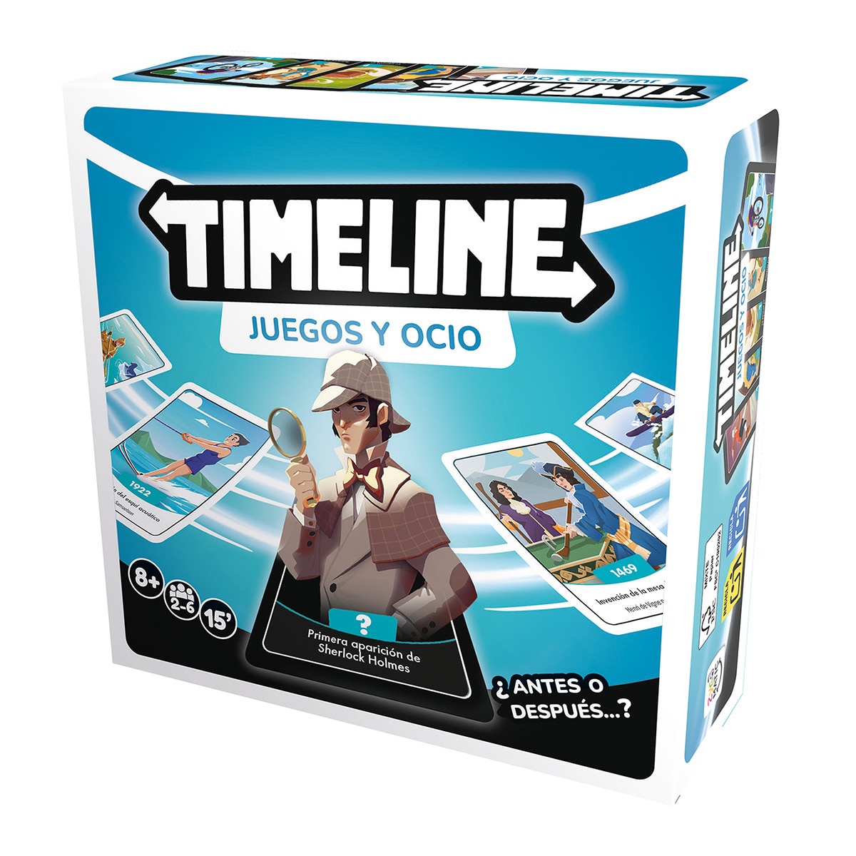 Imagen 0 de Juego de Mesa Timeline juegos y ocio Asmodee
