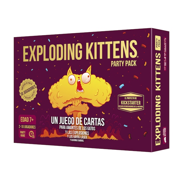 Imagen 0 de Juego de Mesa Exploding Kittens Party Pack Asmodee