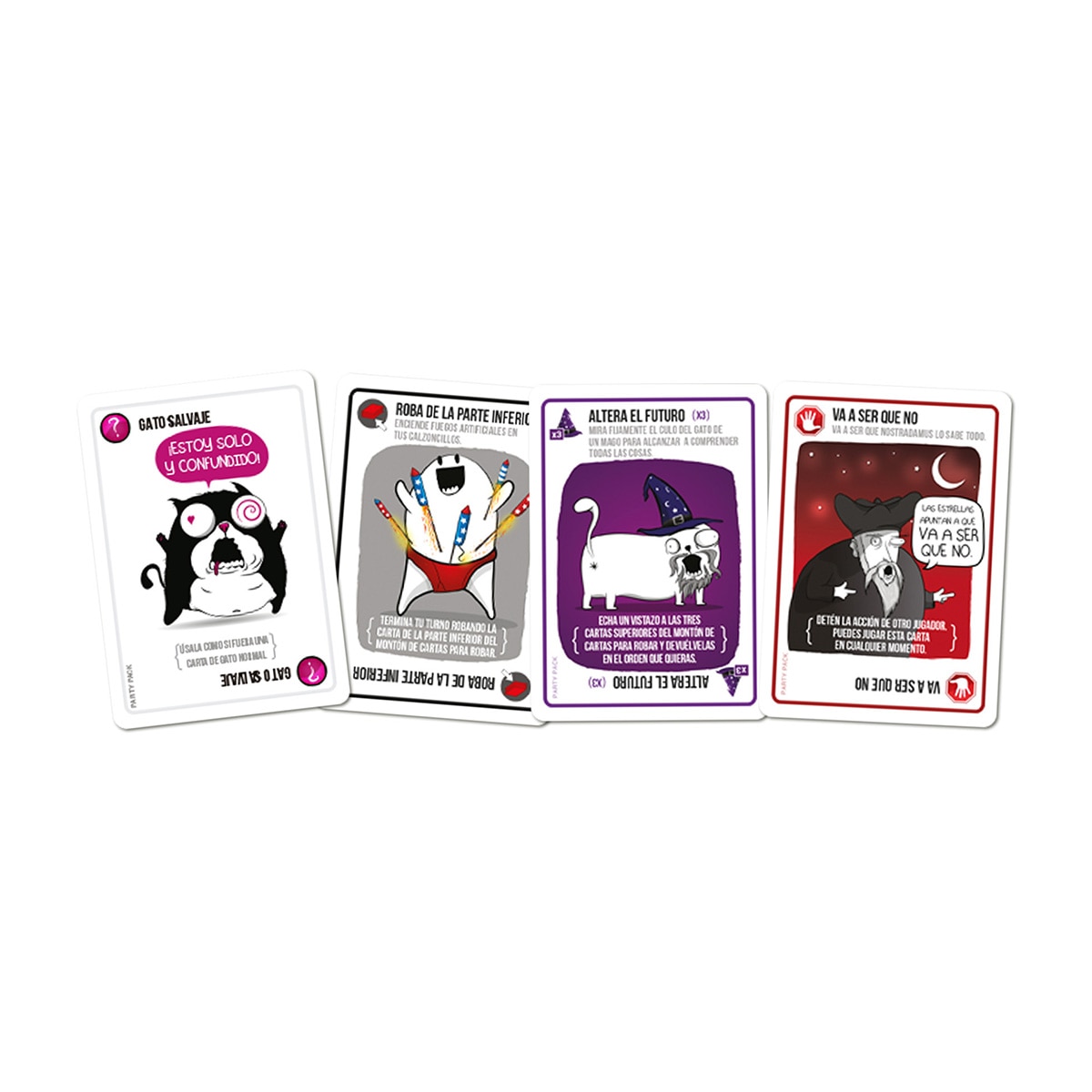 Juego de Mesa Exploding Kittens Party Pack Asmodee 2