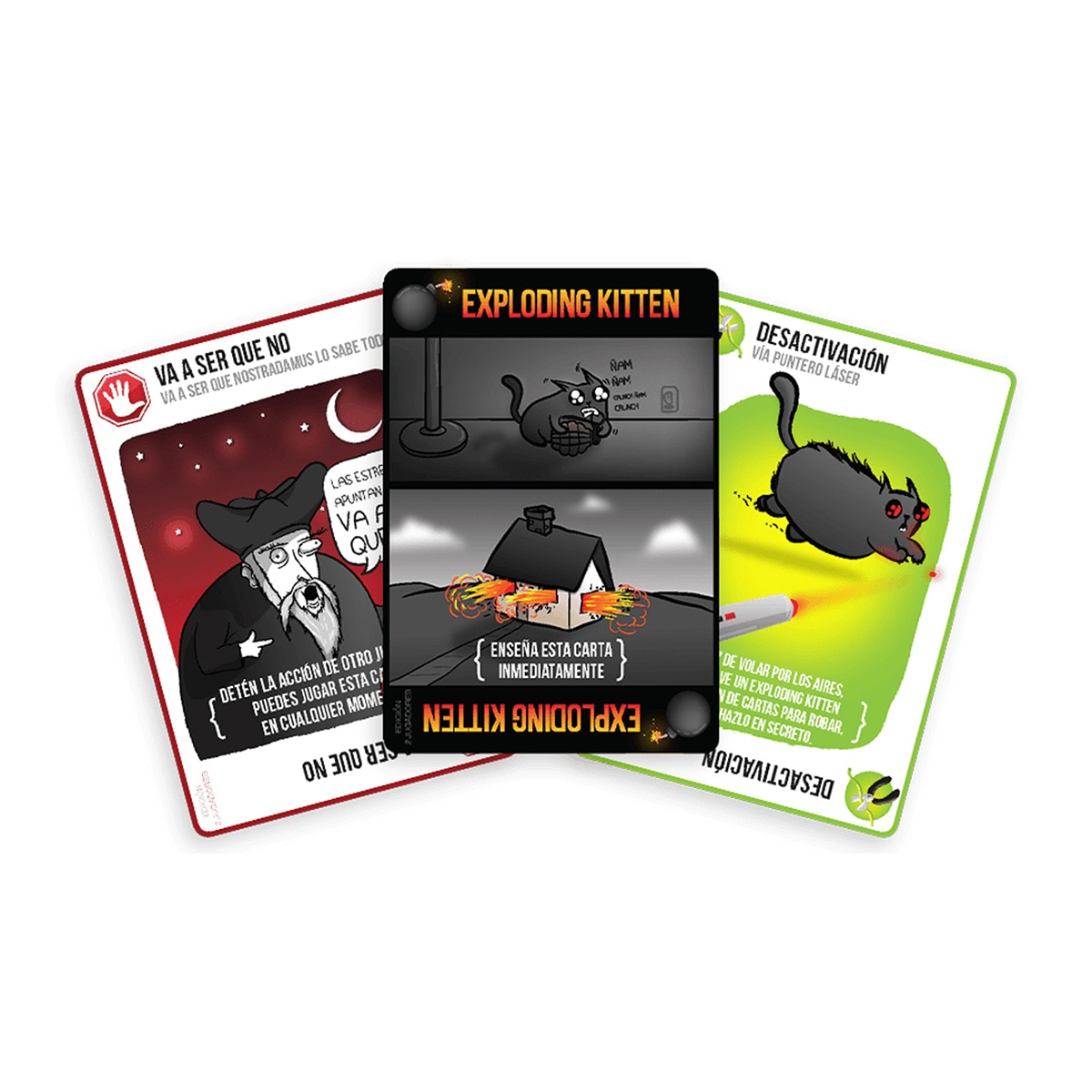 Juego de Mesa Exploding Kittens Edición 2 Jugadores Asmodee 3