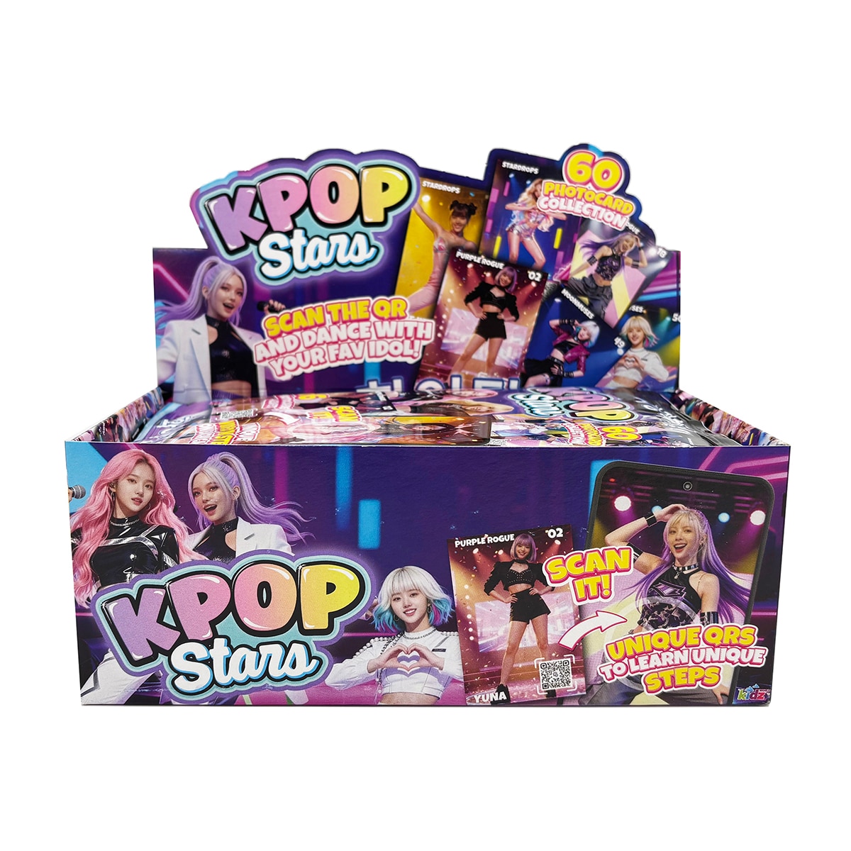 Sobre 6 photocards interactivas 60 cartas para coleccionar Kpop