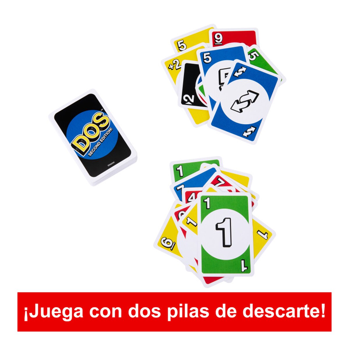 Juego de mesa DOS Segunda Edición Mattel Games 3