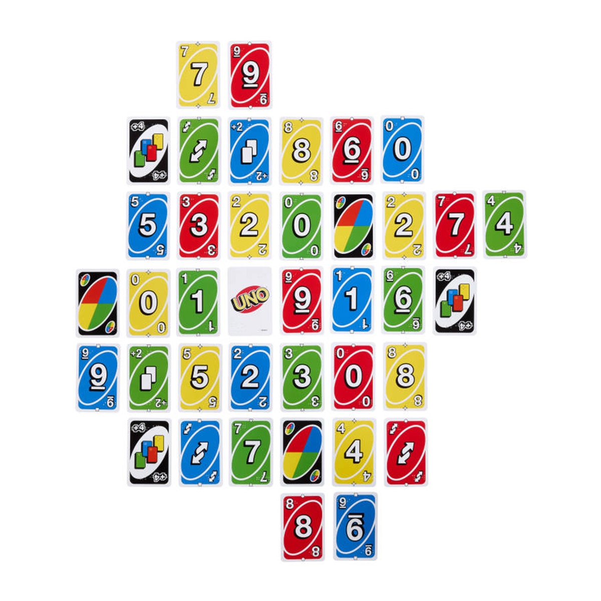 Juego de cartas UNO Braille Mattel Games 3