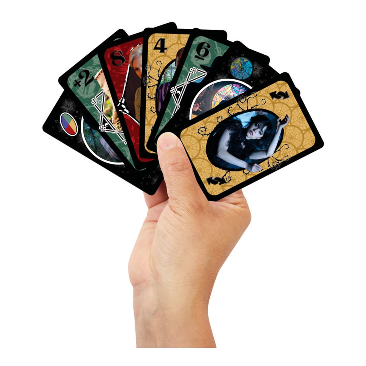 Juego de cartas UNO Miércoles Mattel Games 2