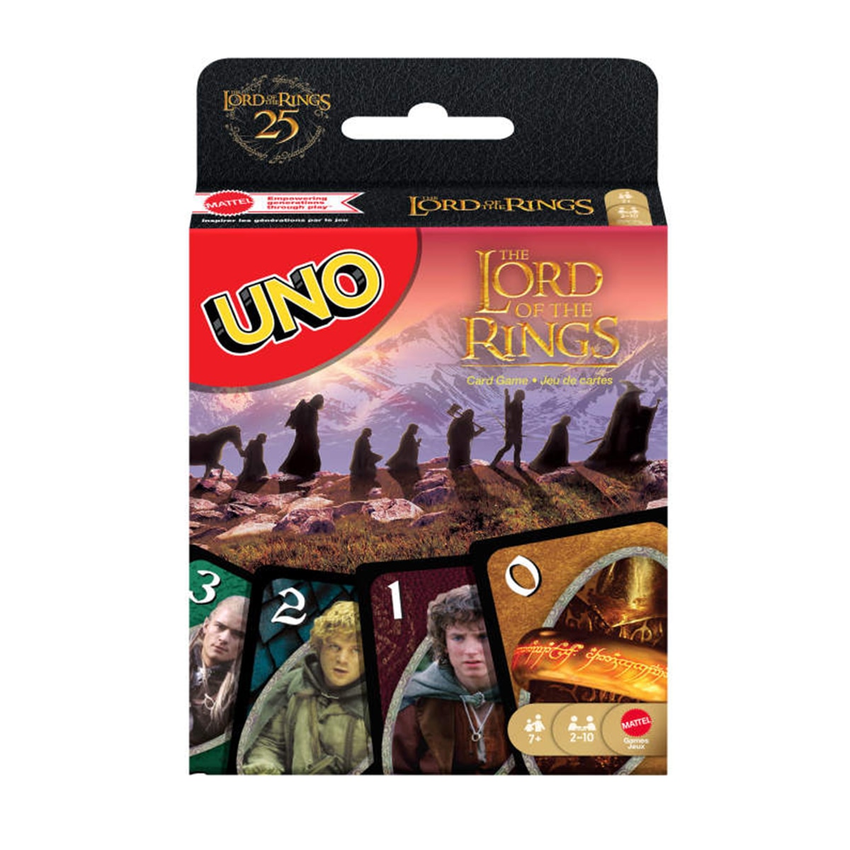 Imagen 0 de Juego de cartas UNO El Señor de los Anillos Mattel Games