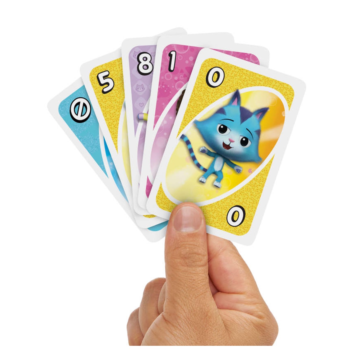 Juego de cartas UNO Junior La casa de muñecas de Gabby Mattel Games 2