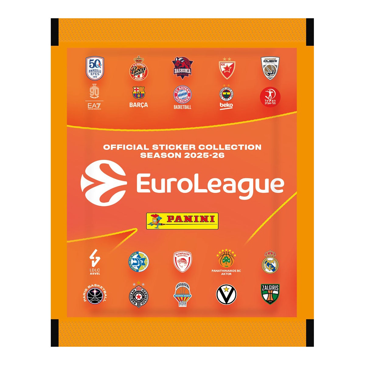 Imagen 0 de SOBRE CROMOS BASKET EUROLEAGUE 2025/2026