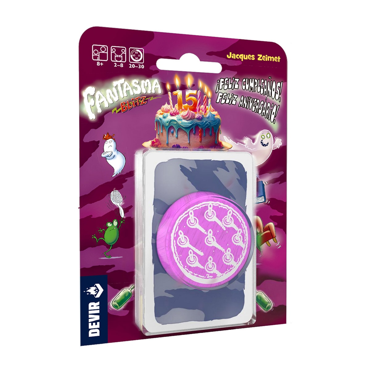 Imagen 0 de Juego de cartas Fantasma blitz: Feliz cumpleaños!!! Devir