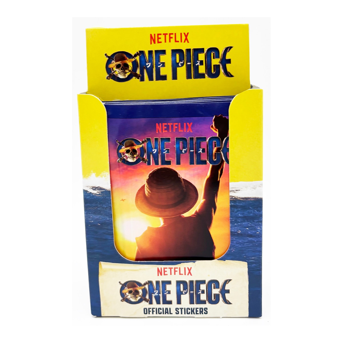 Sobre de 5 cromos coleccionables cards One piece Bizak 2