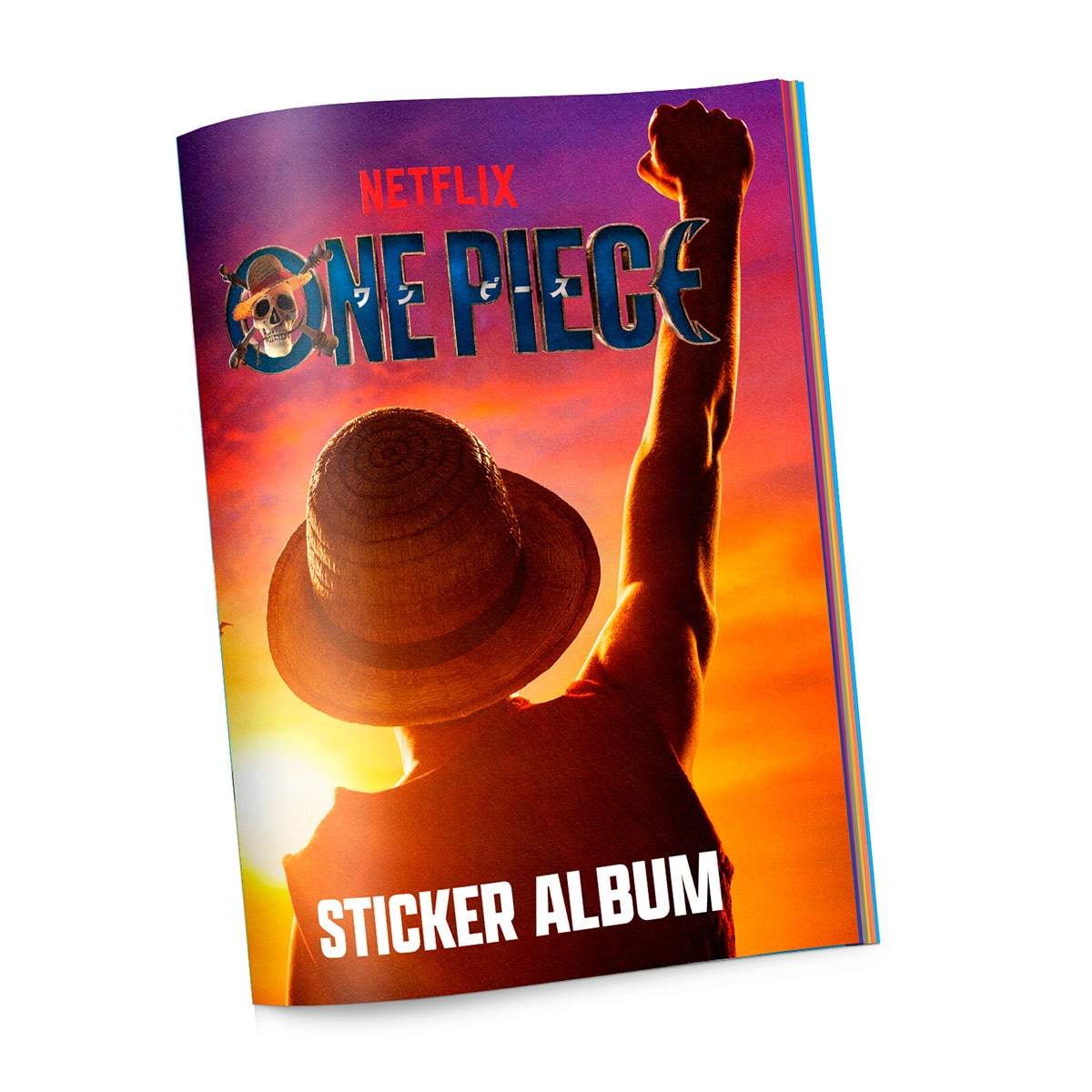 Imagen 0 de Álbum starter pack y 2 sobres One piece Bizak