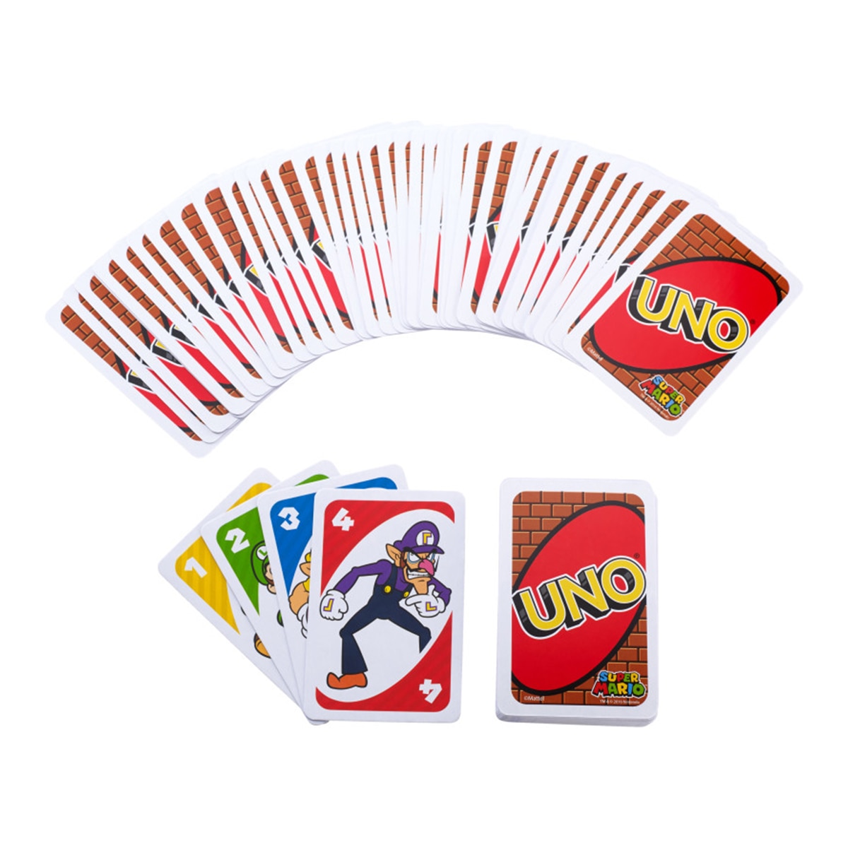 Juego de cartas Uno Super Mario Bros Mattel 3