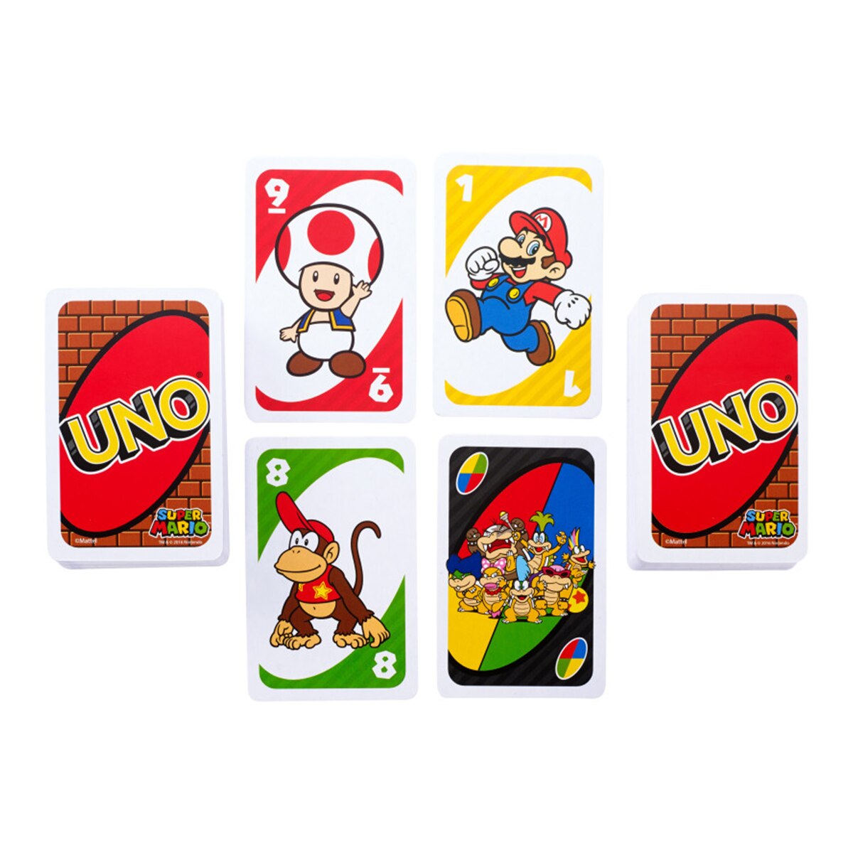 Juego de cartas Uno Super Mario Bros Mattel 4