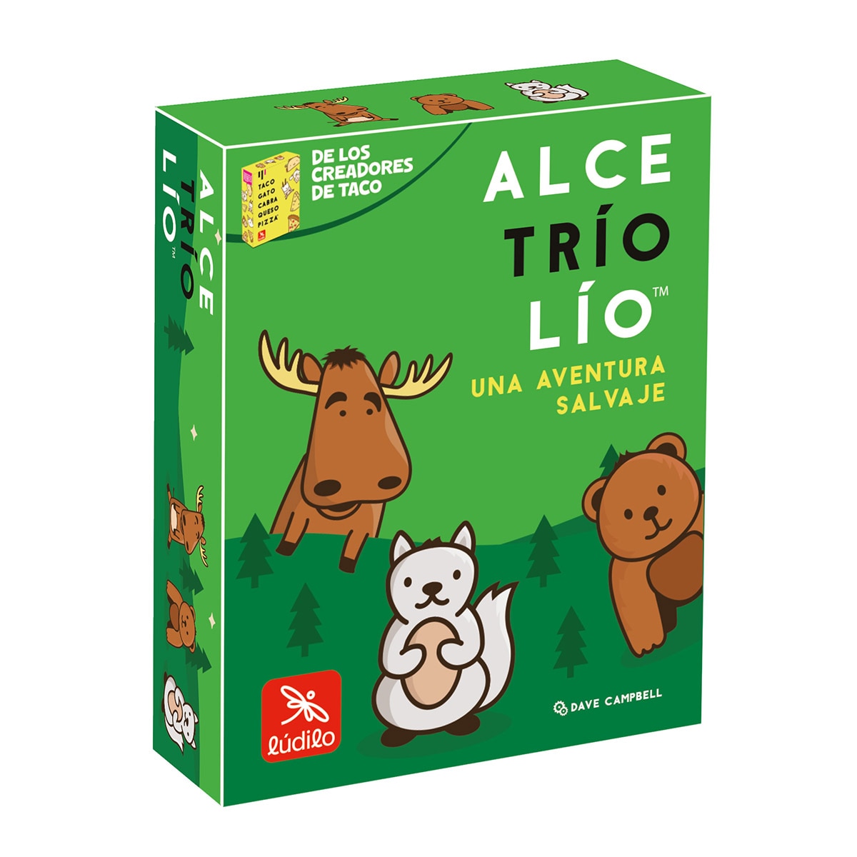 Imagen 0 de Juego de cartas Alce, Trío, Lío Ludilo