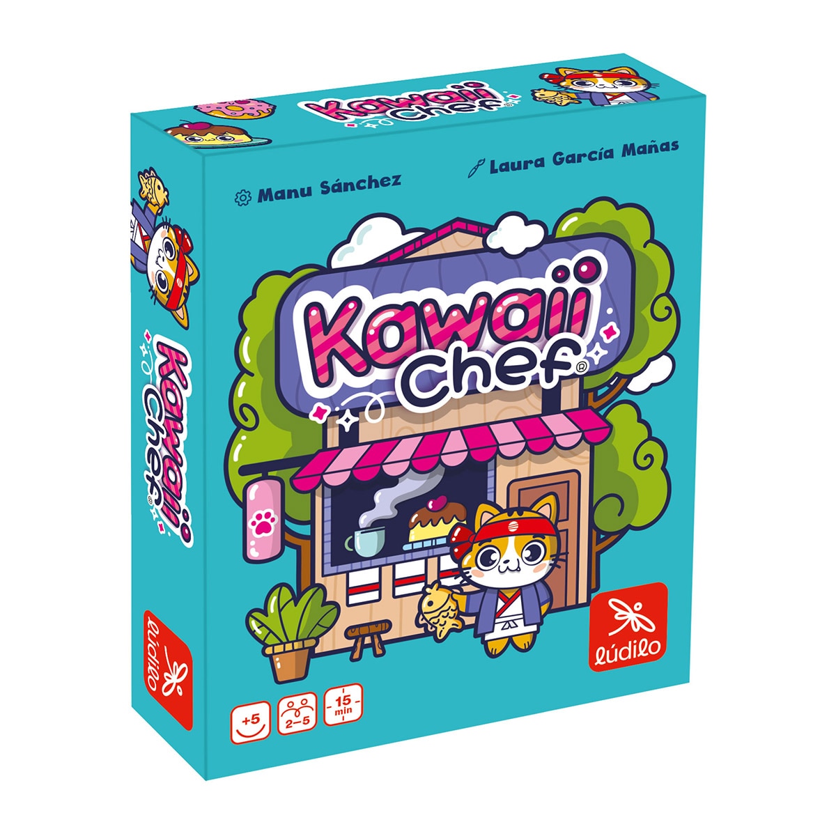 Lúdilo - Juego de cartas Kawaii Chef Ludilo