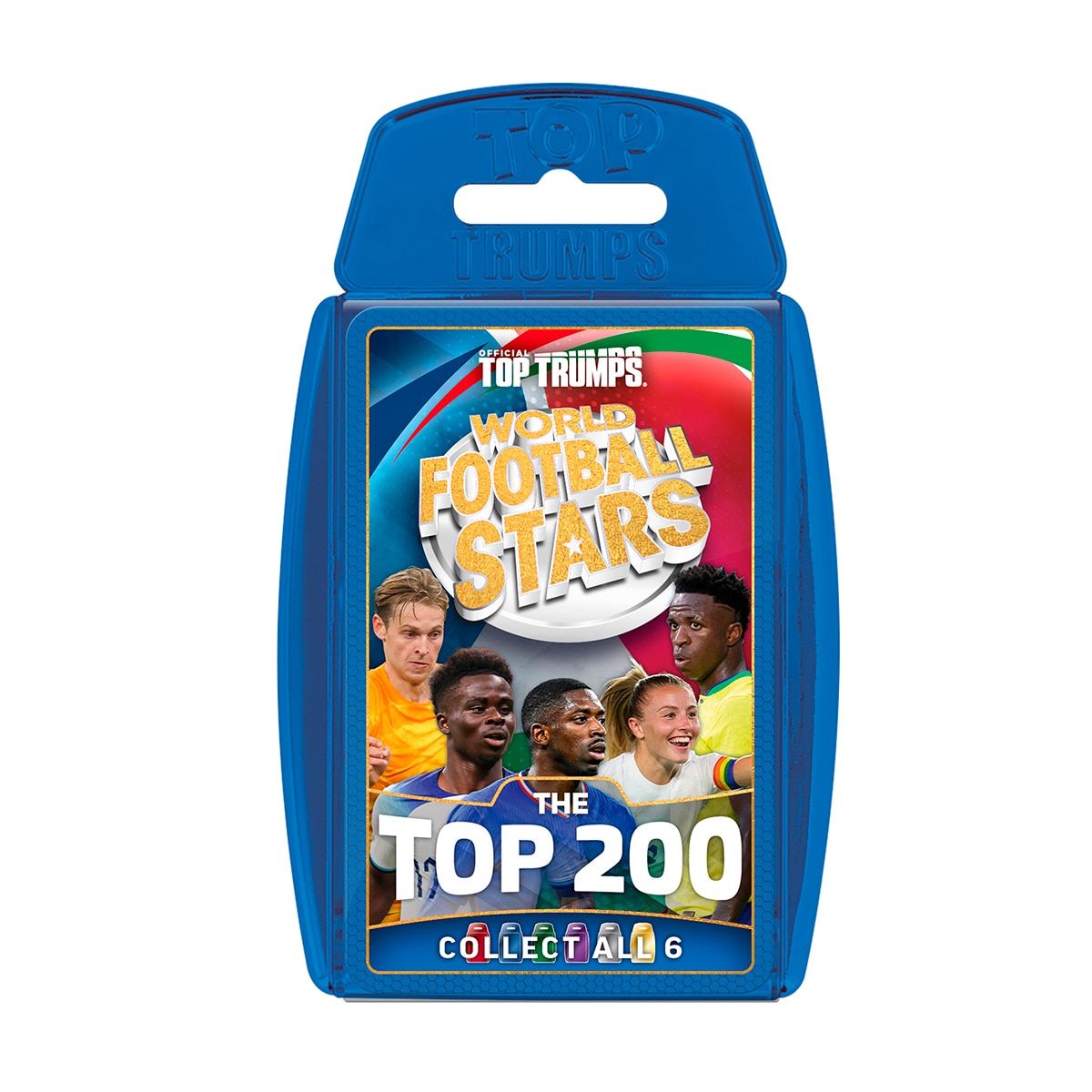 Imagen 0 de Juego de cartas Futbol mundial Top 200 set surtido 1 Bizak