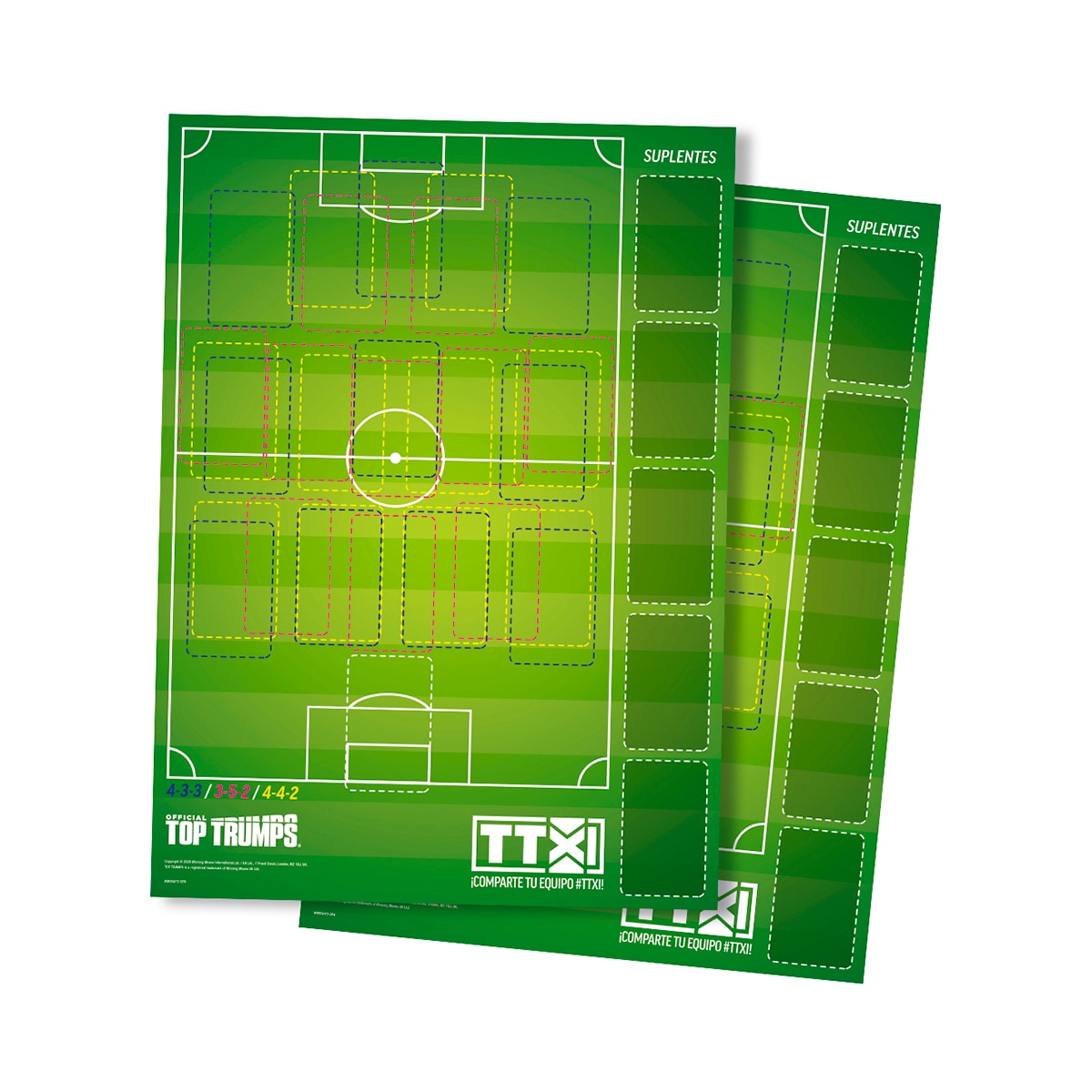 Juego de cartas Futbol Mundial Top 200 Starter kit Bizak 2