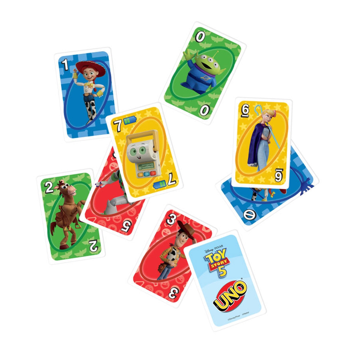 Baraja Uno cartas Toy Story 5 Mattel 3