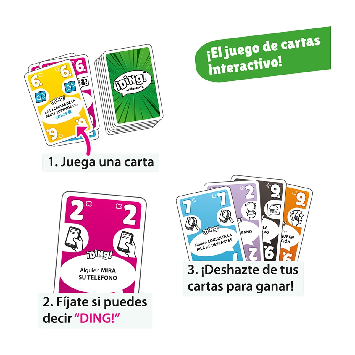 Juego de Cartas Ding Dirac Disc 5